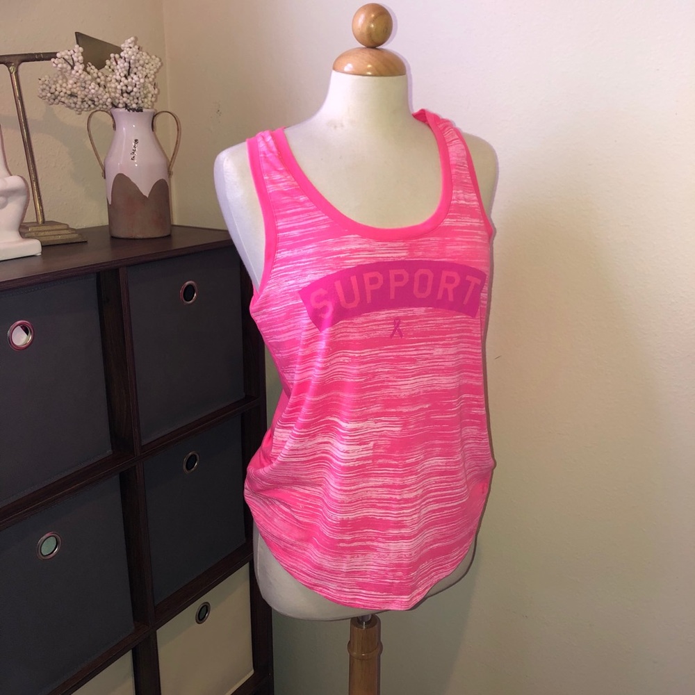 Under Armour breast cancer tank Sz medium